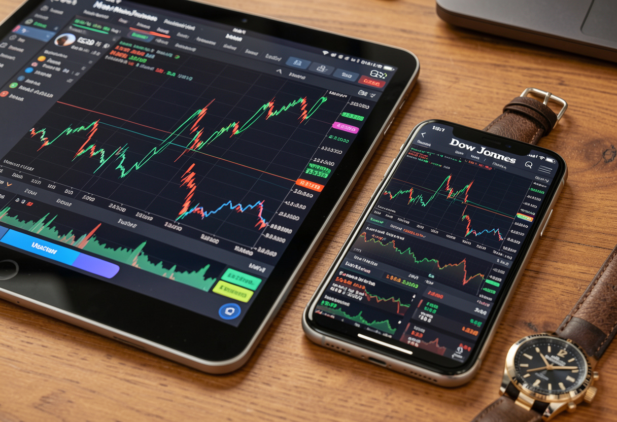 داوجونز در تریدینگ ویو