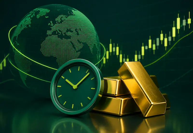 ساعت کار طلا در فارکس